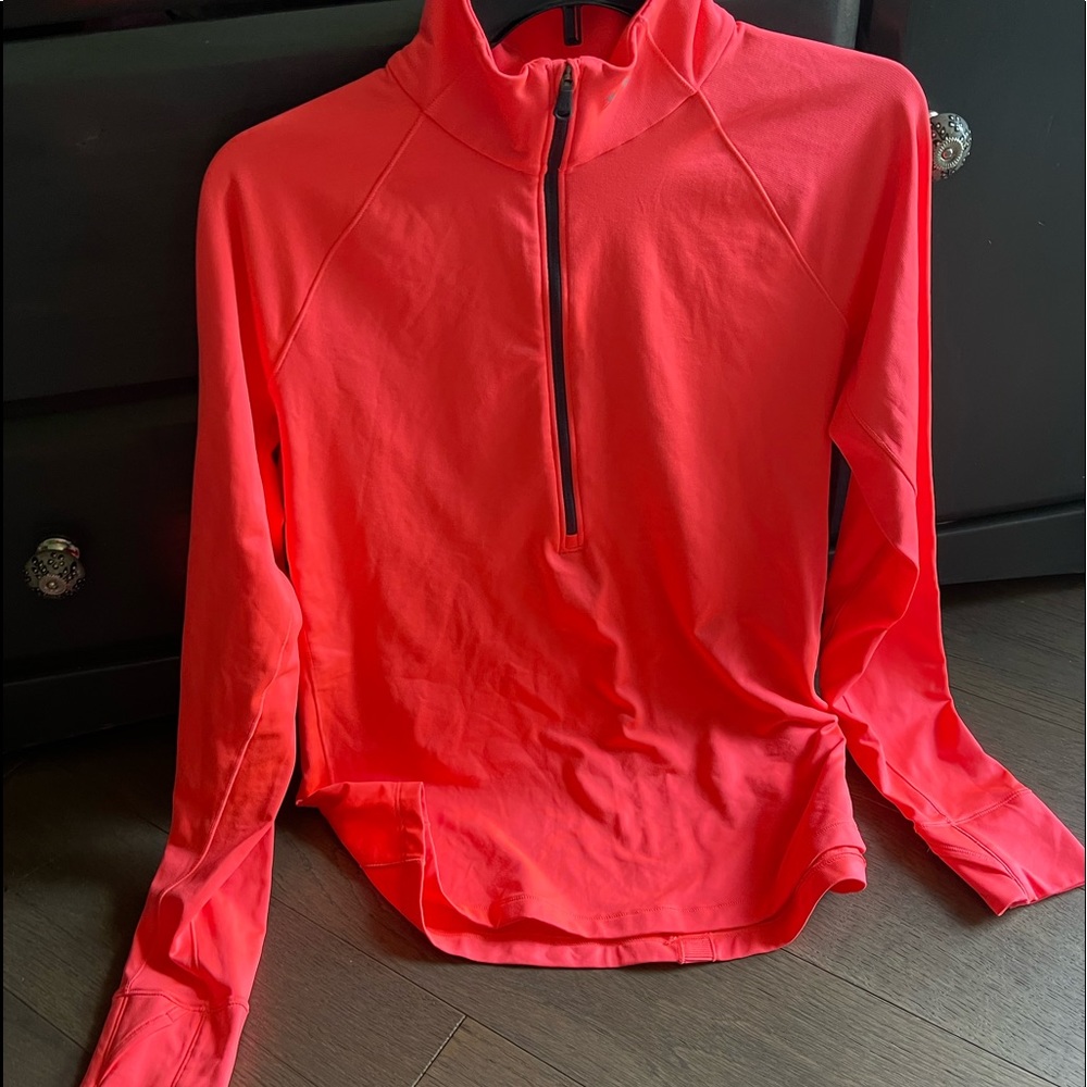 Under Armour pink pull over sweater